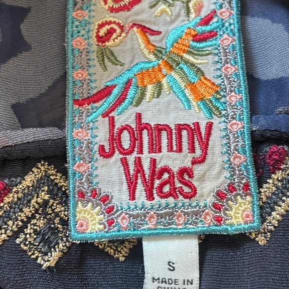 Johnny Was Clara Gwyneth burnout dress sz small - Picture 14 of 16